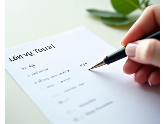 체크리스트와 서류를 보여주는 손. 서비스 적용 범위의 명확성을 상징합니다.